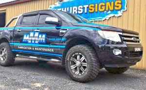 Bathurst Signs vehicle signage